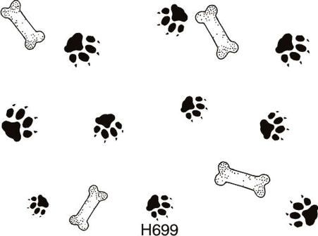 Dog Paw Background